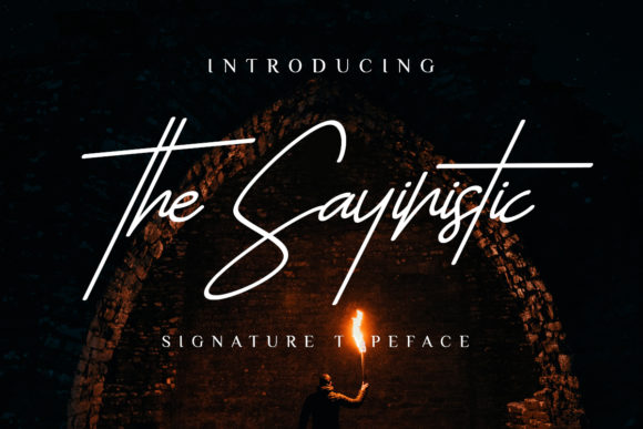 The Sayinistic Font