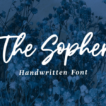 The Sopher Font Poster 1