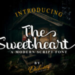 The Sweetheart Font Poster 1