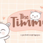 The Timmy Font Poster 1