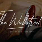 The Wallstreet Font Poster 1