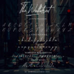 The Wallstreet Font Poster 8