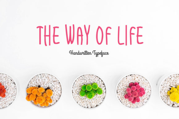 The Way of Life Font Poster 1