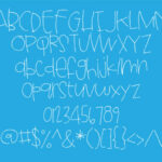 The Whimpy Kid Font Poster 3