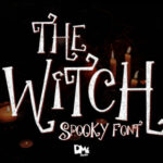 The Witch Font Poster 1