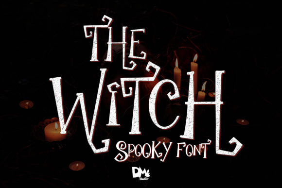 The Witch Font Poster 1