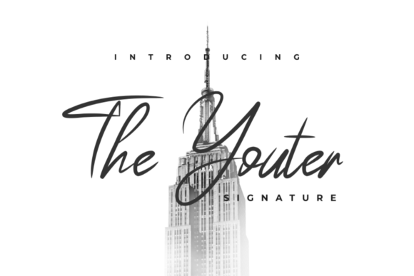 The Youther Font Poster 1