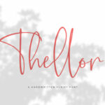 Thellor Font Poster 1