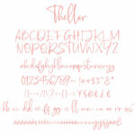 Thellor Font Poster 7