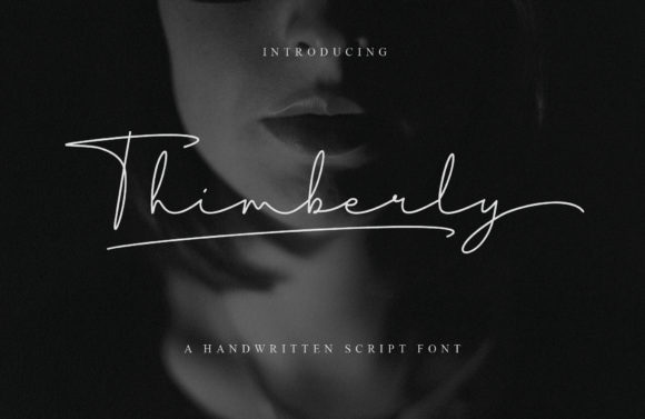 Thimberly Font Poster 1