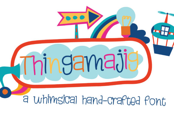 Thingamajig Font Poster 1