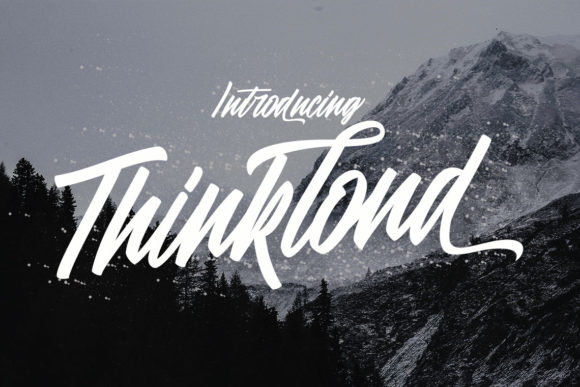 Thinkloud Font Poster 1