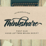 Thinkshare Font Poster 1