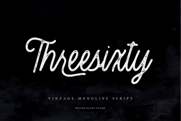 Threesixty Font