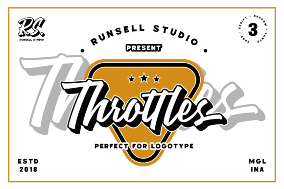 Throttles Font