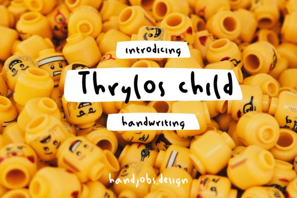 Thrylos Child Font Poster 1