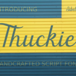 Thuckies Font Poster 1