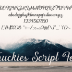 Thuckies Font Poster 6