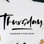 Thursday Font Poster 1