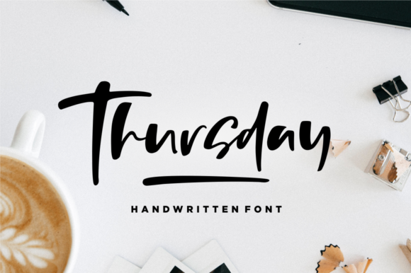 Thursday Font Thursday Font Poster 1