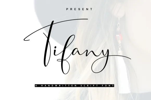 Tifany Font Tifany Font Poster 1