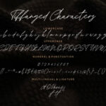 Tiffanyed Font Poster 7