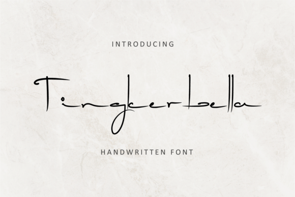 Tingkerbella Font Poster 1