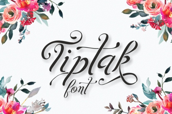 Tiptak Font Poster 1