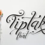 Tiptak Font Poster 9