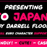To Japan Font Poster 1