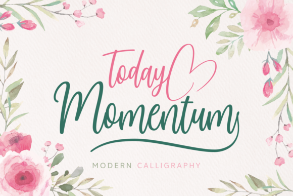 Today Momentum Font