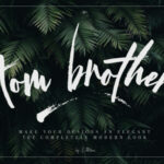 Tom Brother Font Poster 1