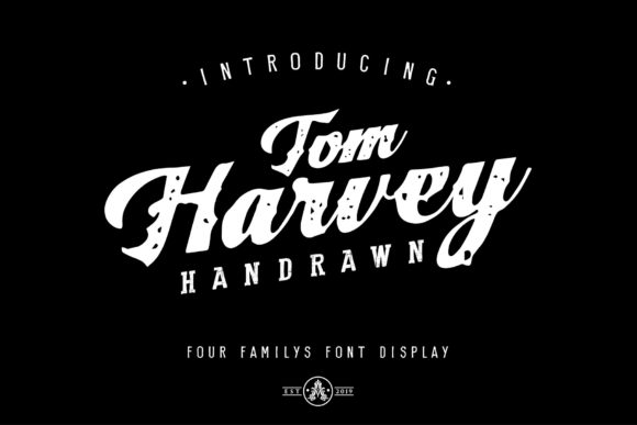 Tom Harvey Font Poster 1