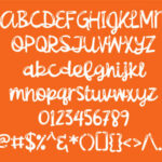 Tomato Sass Font Poster 3