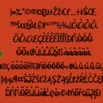 Tomato Sauce Font Poster 3