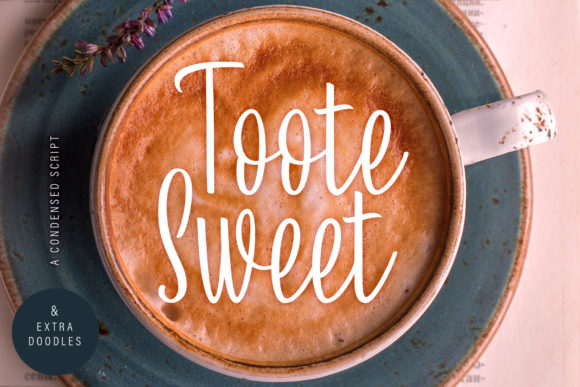 Toote Sweet Script Font