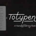 Totypena Font Poster 5