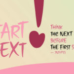 Touch over Next Font Poster 3