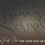 Trendy Font Poster 4