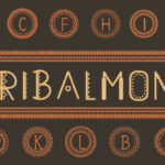 Tribalmono Font Poster 1