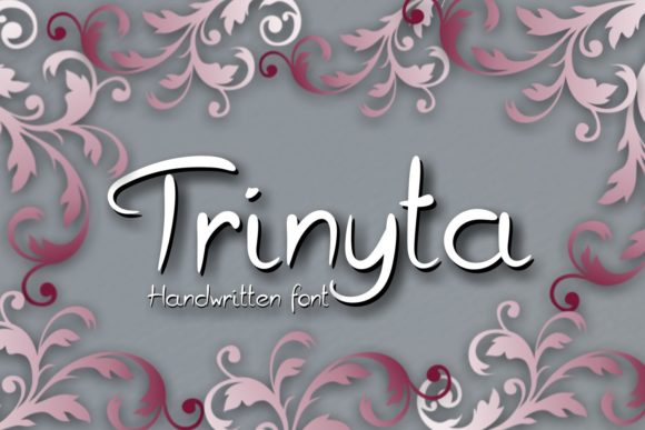 Trinyta Font Poster 1