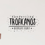 Troficanos Font Poster 1