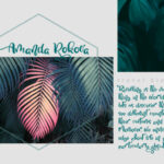 Tropical Font Poster 9