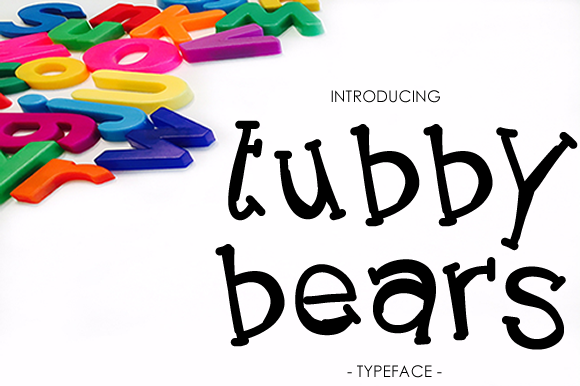 Tubby Bears Font Poster 1