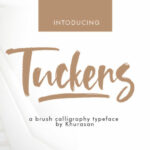 Tuckers Font Poster 1