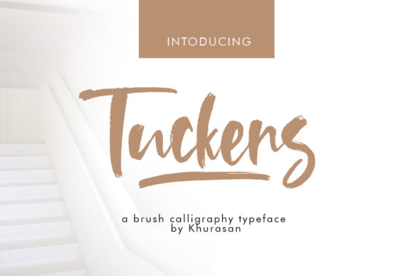 Tuckers Font Poster 1