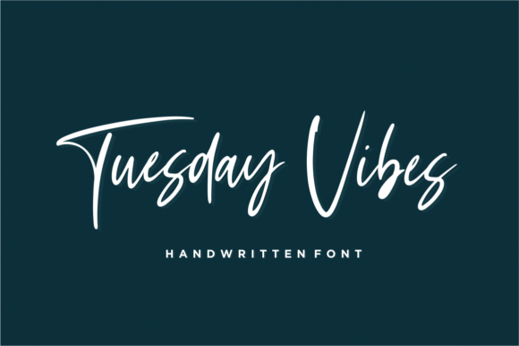 Tuesday Vibes Font Poster 1