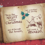 Twas the Night Before Christmas Font Poster 2