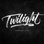 Twilight Font Poster 1