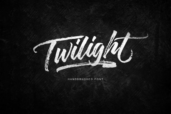 Twilight Font Poster 1